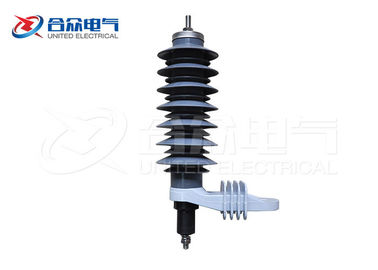 China Moisture Proof Polymer Surge Arrester for Cable Connector / Distribution Transformer supplier