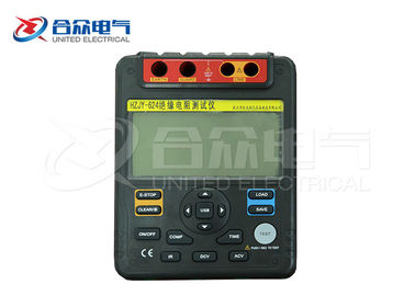 China Double Display Electrical Test Equipment , Intelligent Digital Insulation Resistance Tester supplier